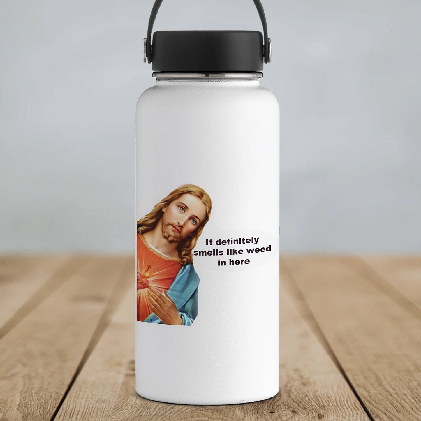 Stickers - OZ - It Definitely Smells Like Weed in Here Jesus