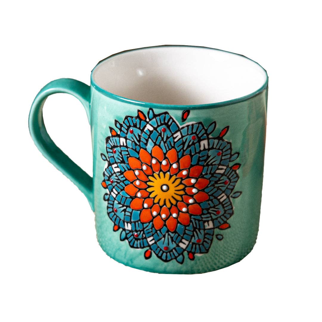 Mandala Anahata Seven Chakra 11oz Mug