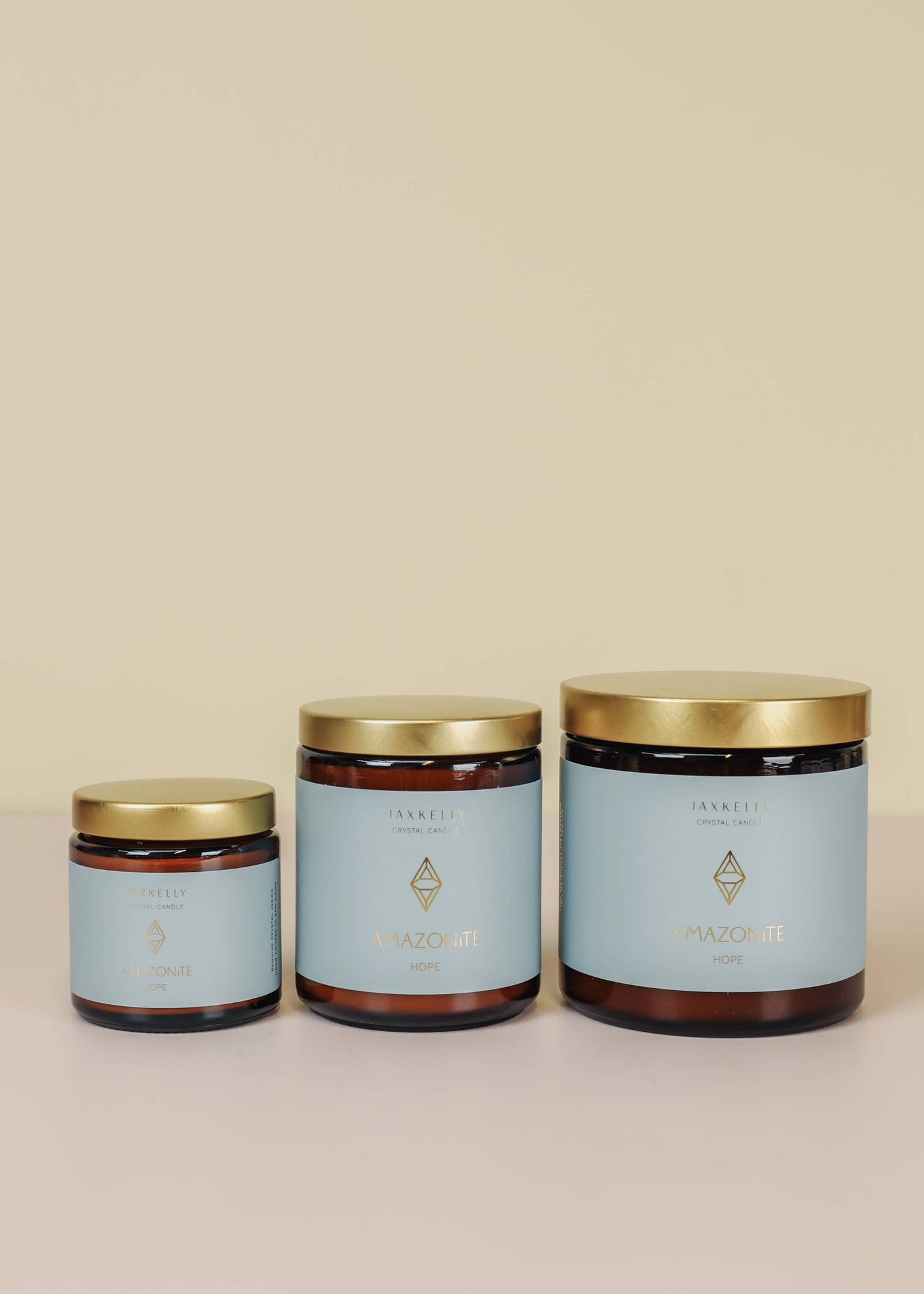 Crystal Candles - Amazonite - Hope - 4oz