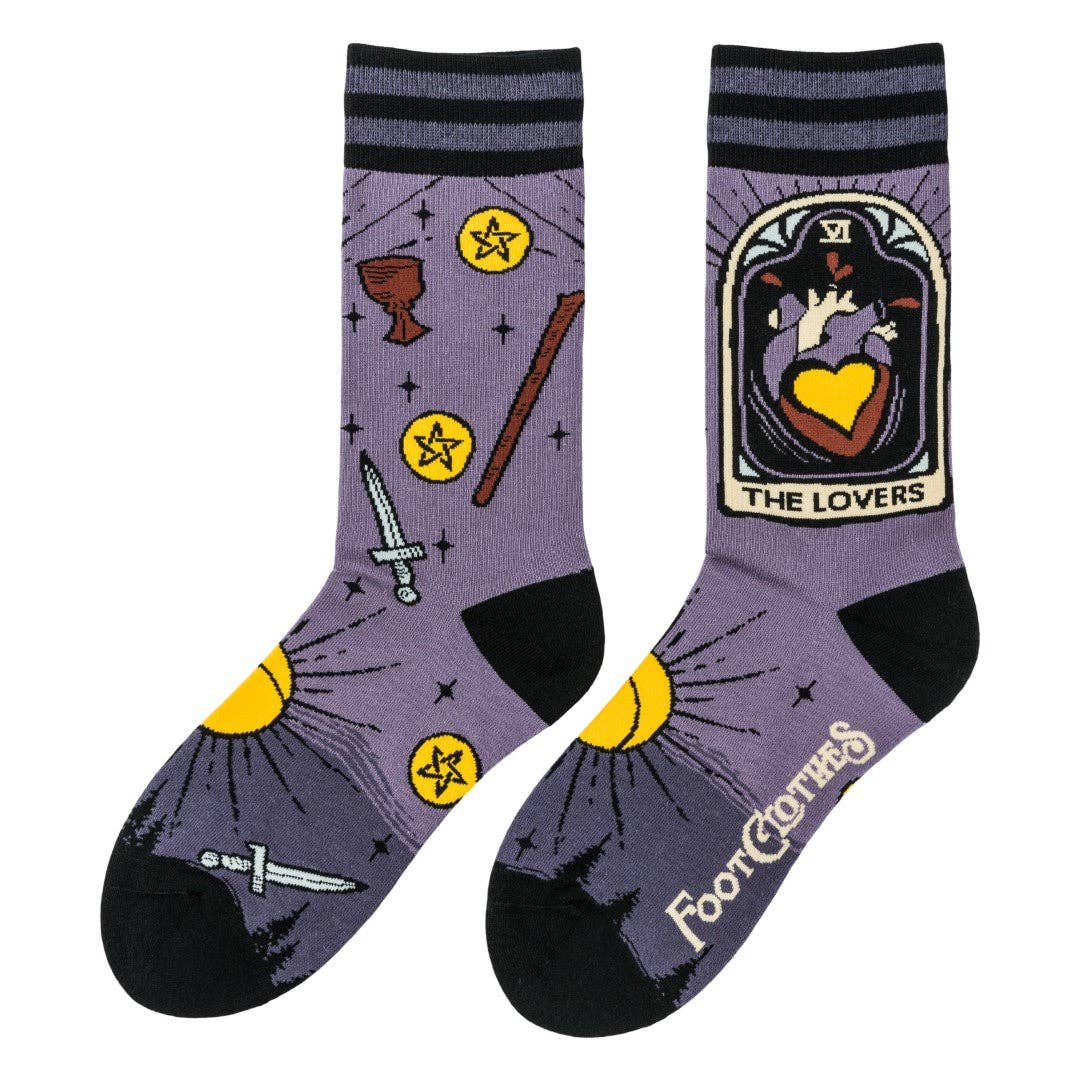 Socks - Foot Clothes - Lovers Tarot Nouveau Crew