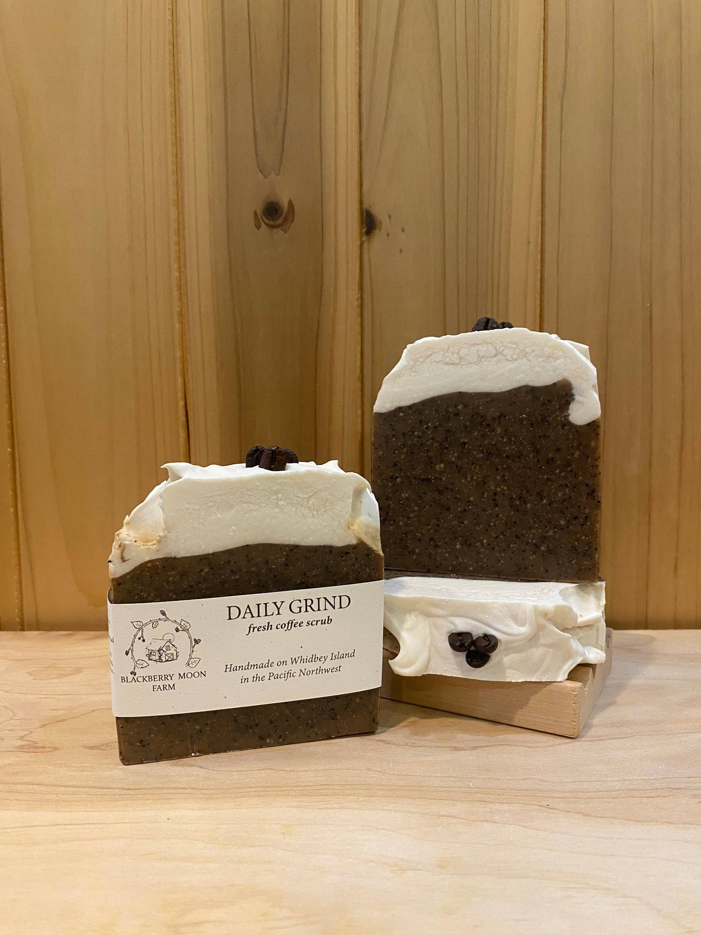 Blackberry Moon Soap - Daily Grind Soap (Coffee)