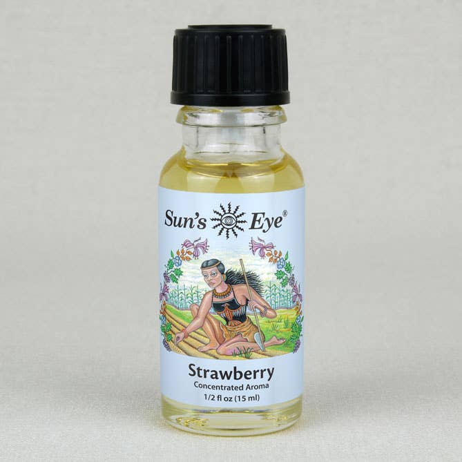 Strawberry Oil: .5 fl oz - Sun's Eye