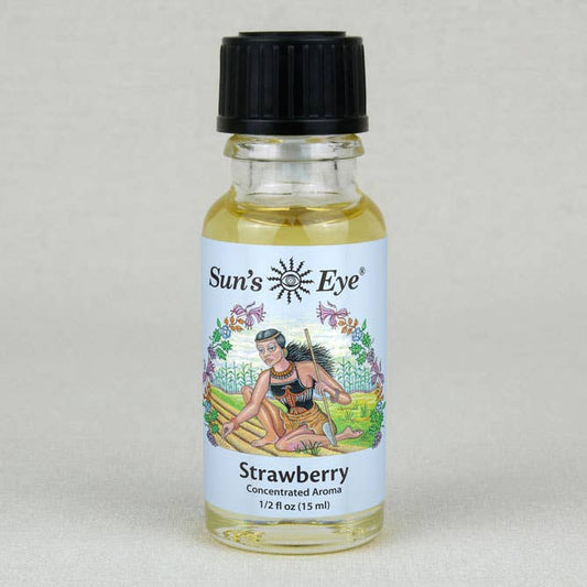 Strawberry Oil: .5 fl oz - Sun's Eye