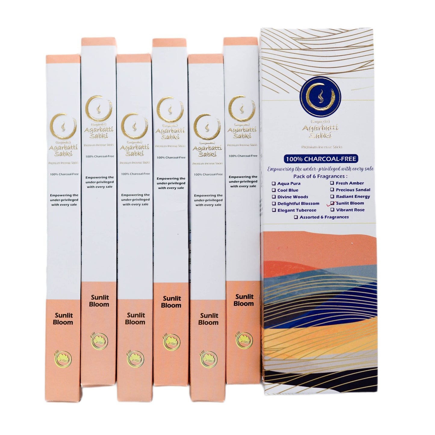 Sunlit Bloom - Air Element - Agarbatti Sabki Incense