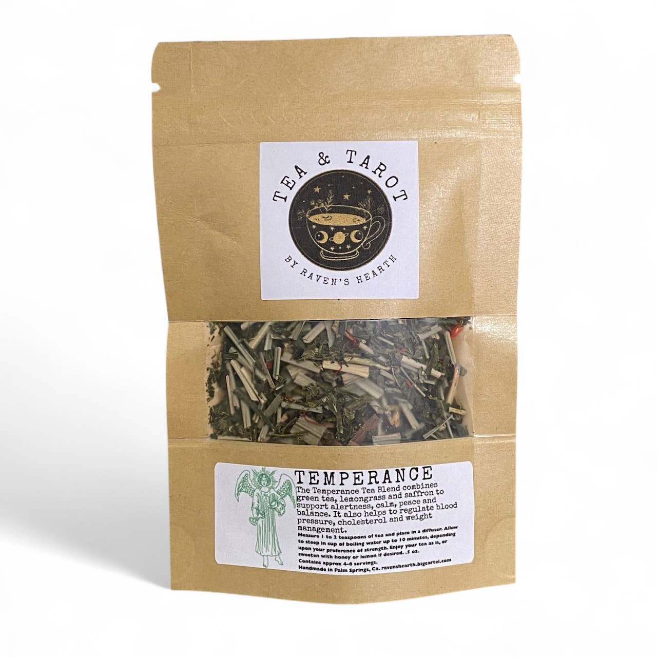 Tea & Tarot - Temperance Tea Blend | .5 oz | Calmness, peace & balance