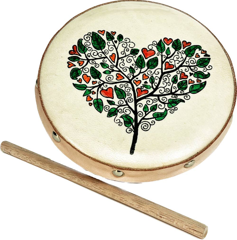 Tree of Hearts Frame Drum Jr. Instrument