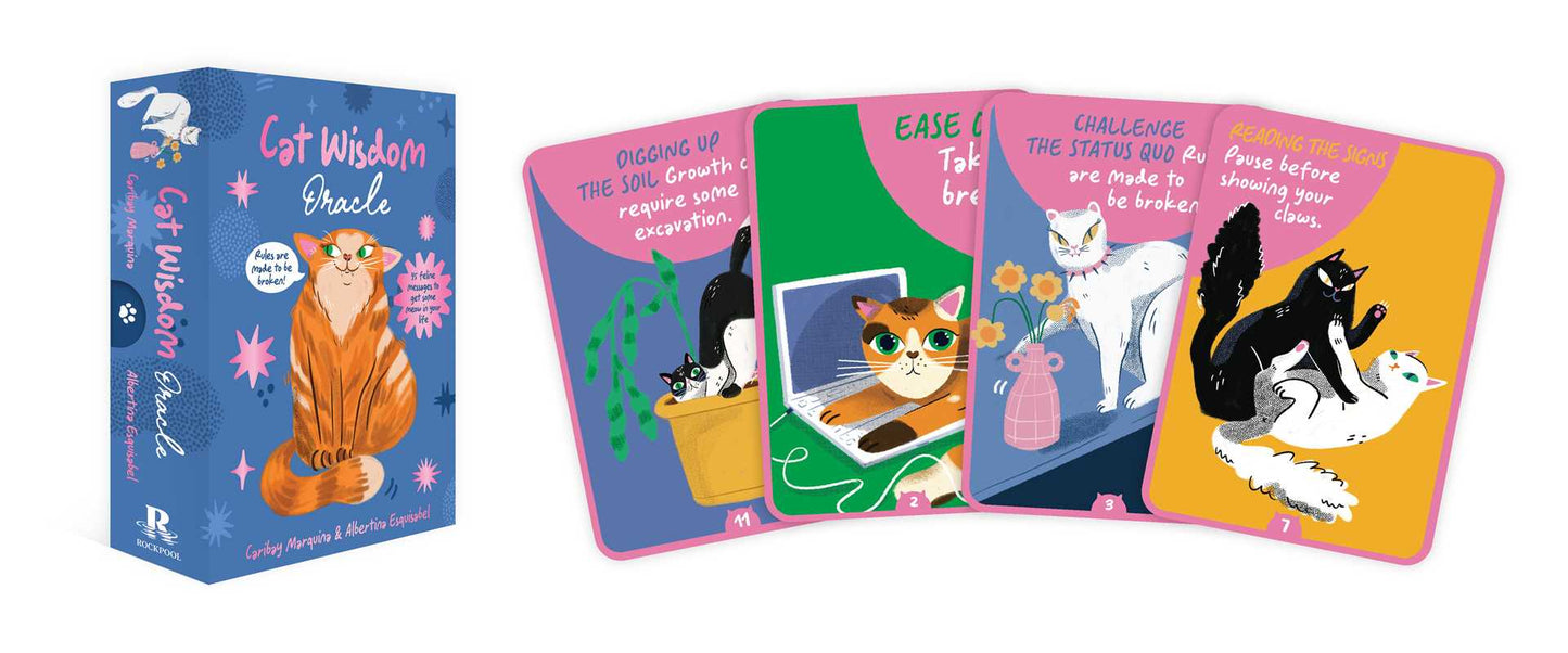 Cat Wisdom Oracle by Albertina Esquisabel