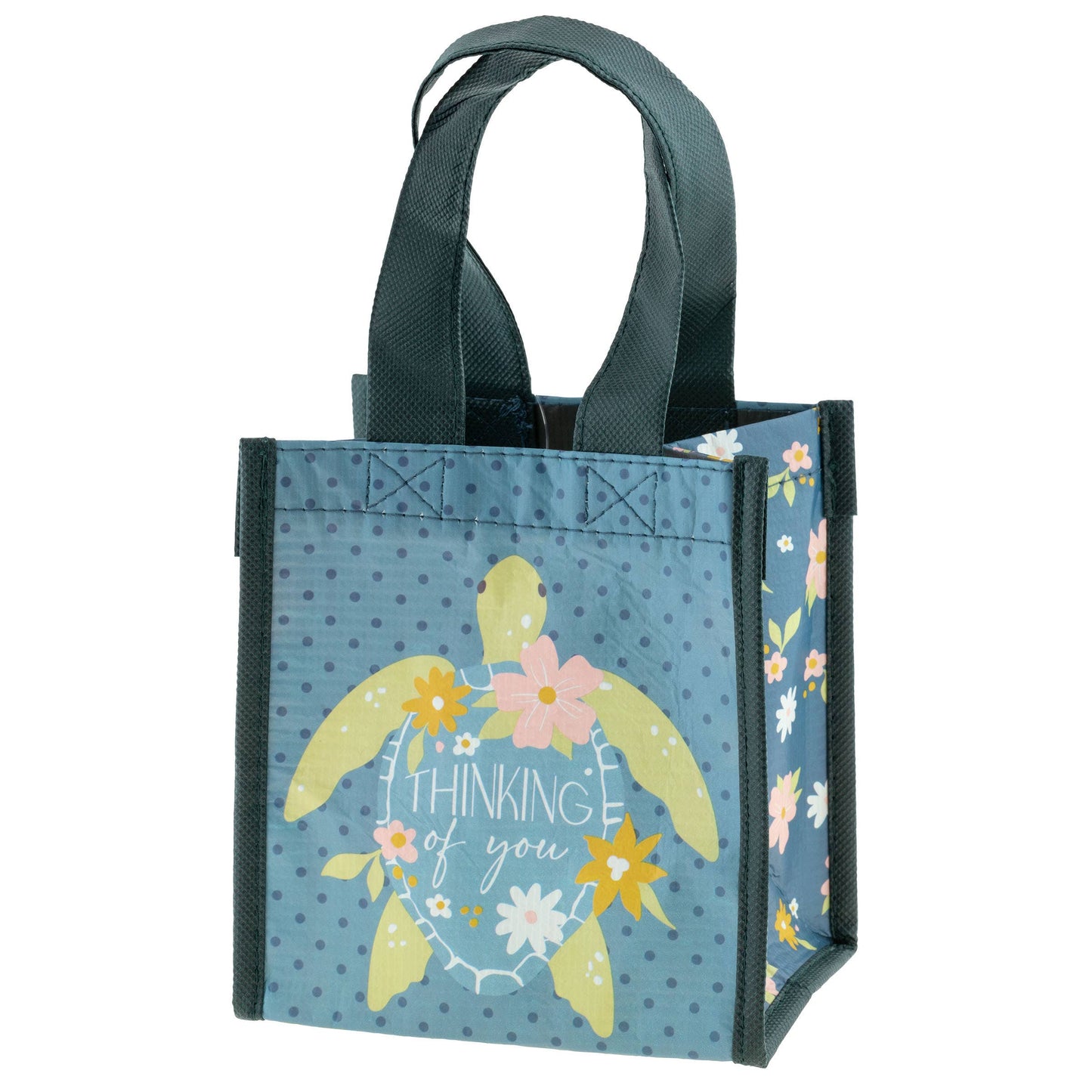 Gift Bag - Small - Recycled Karma - Ink Floral