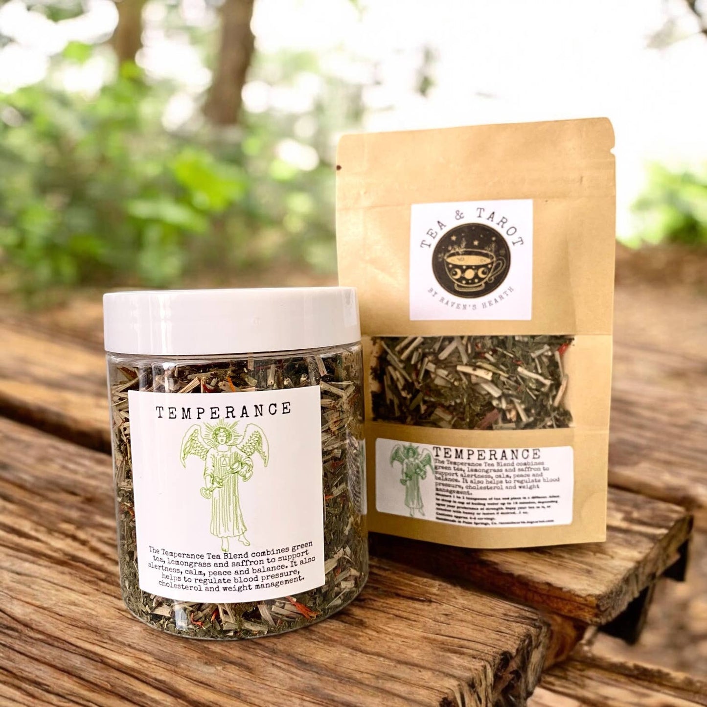 Tea & Tarot - Temperance Tea Blend | .5 oz | Calmness, peace & balance