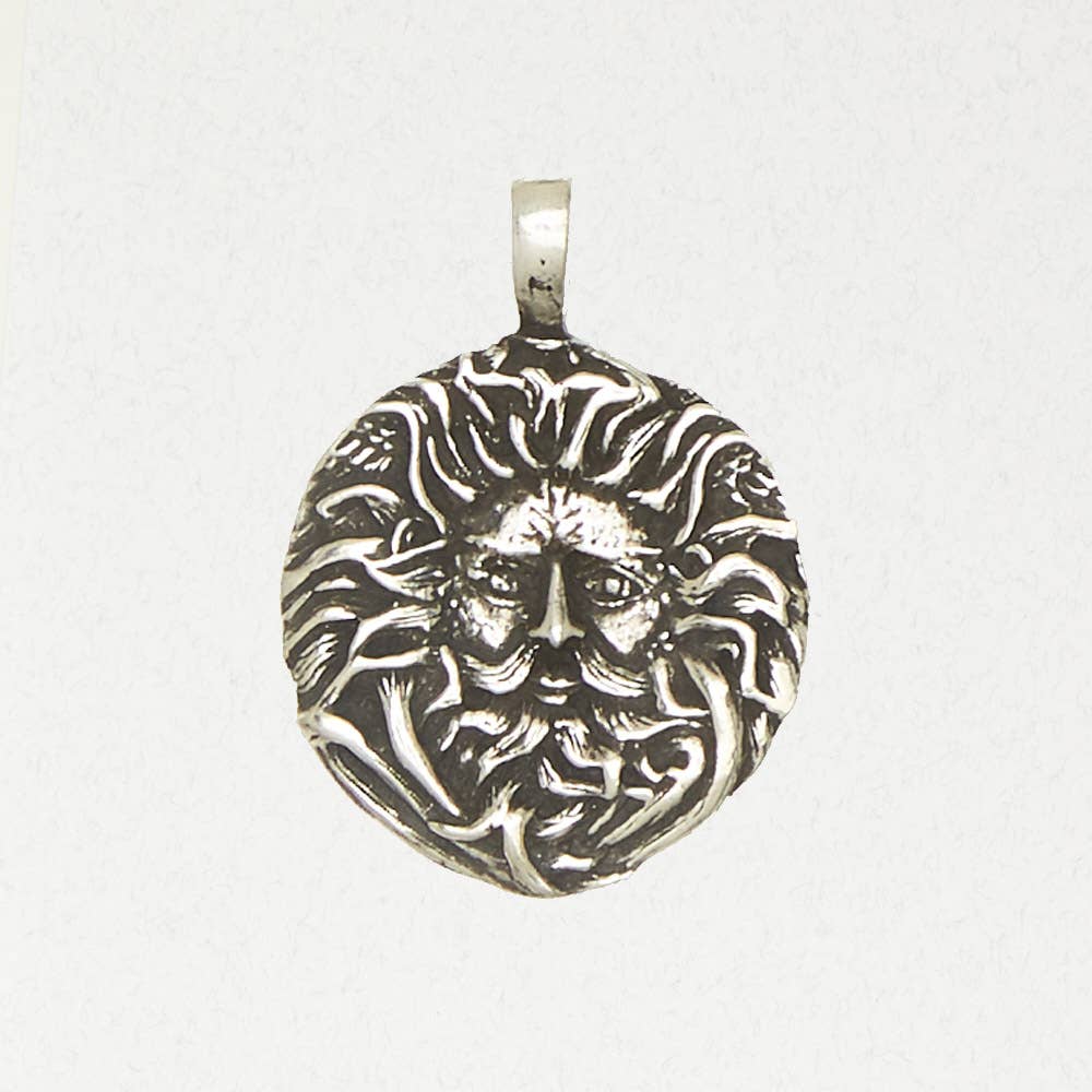 Nirvana Eire Celtic Pendant – The Green Man: Pewter