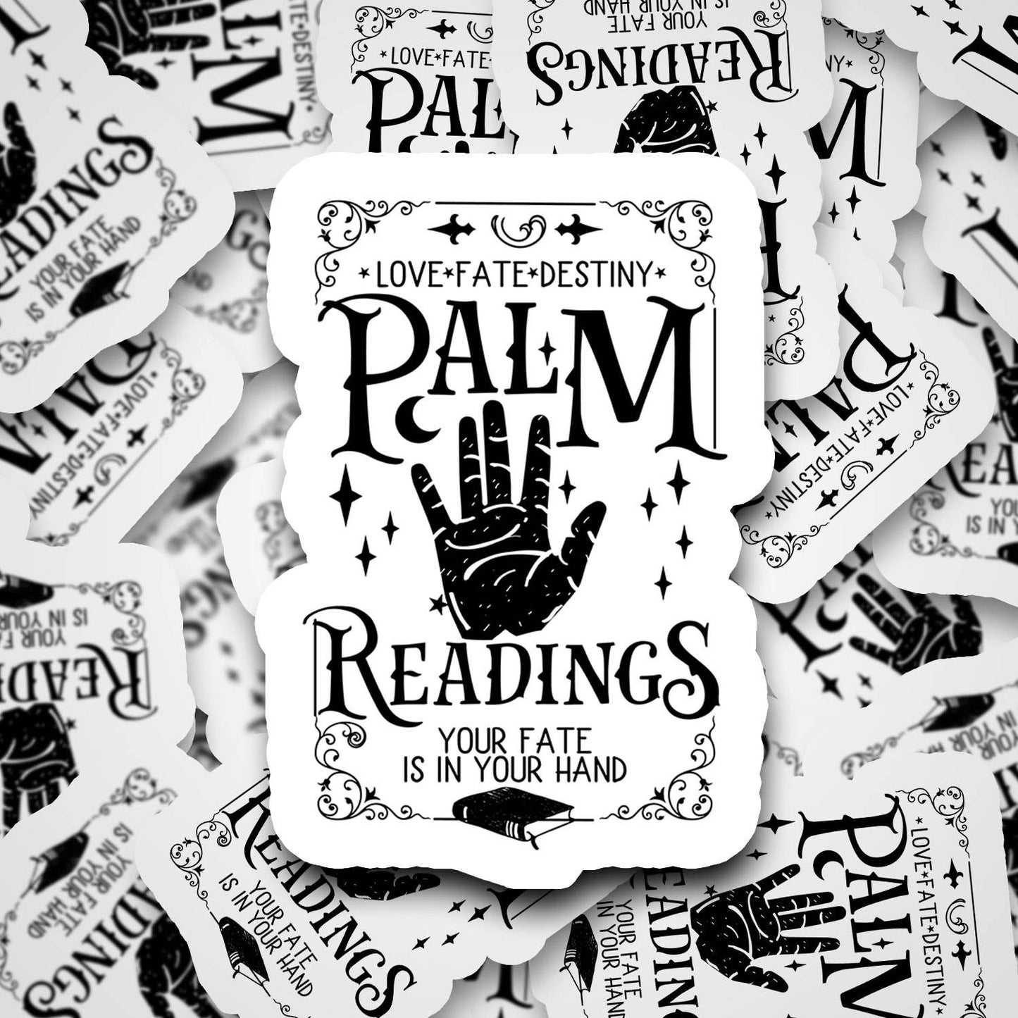 Sticker - LL - Palm Reader Sticker