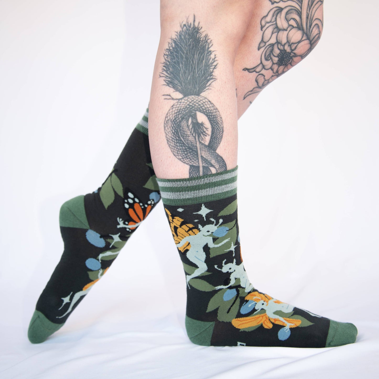 Socks - Foot Clothes - Fanciful Fairies Crew