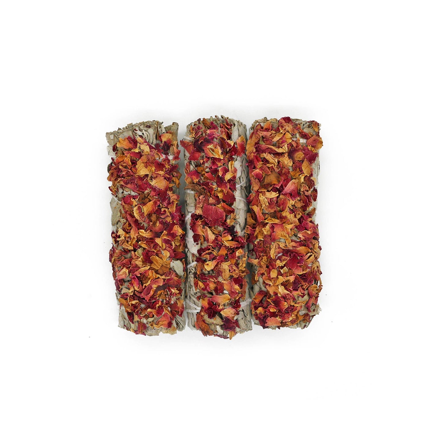 Smudge Bundle - Wild Rose Floral White Sage