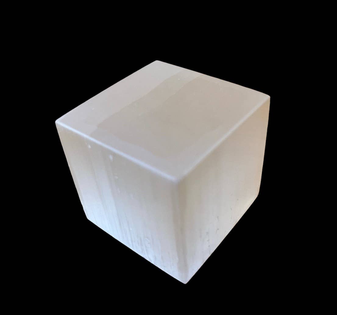 Selenite Cube 4cm