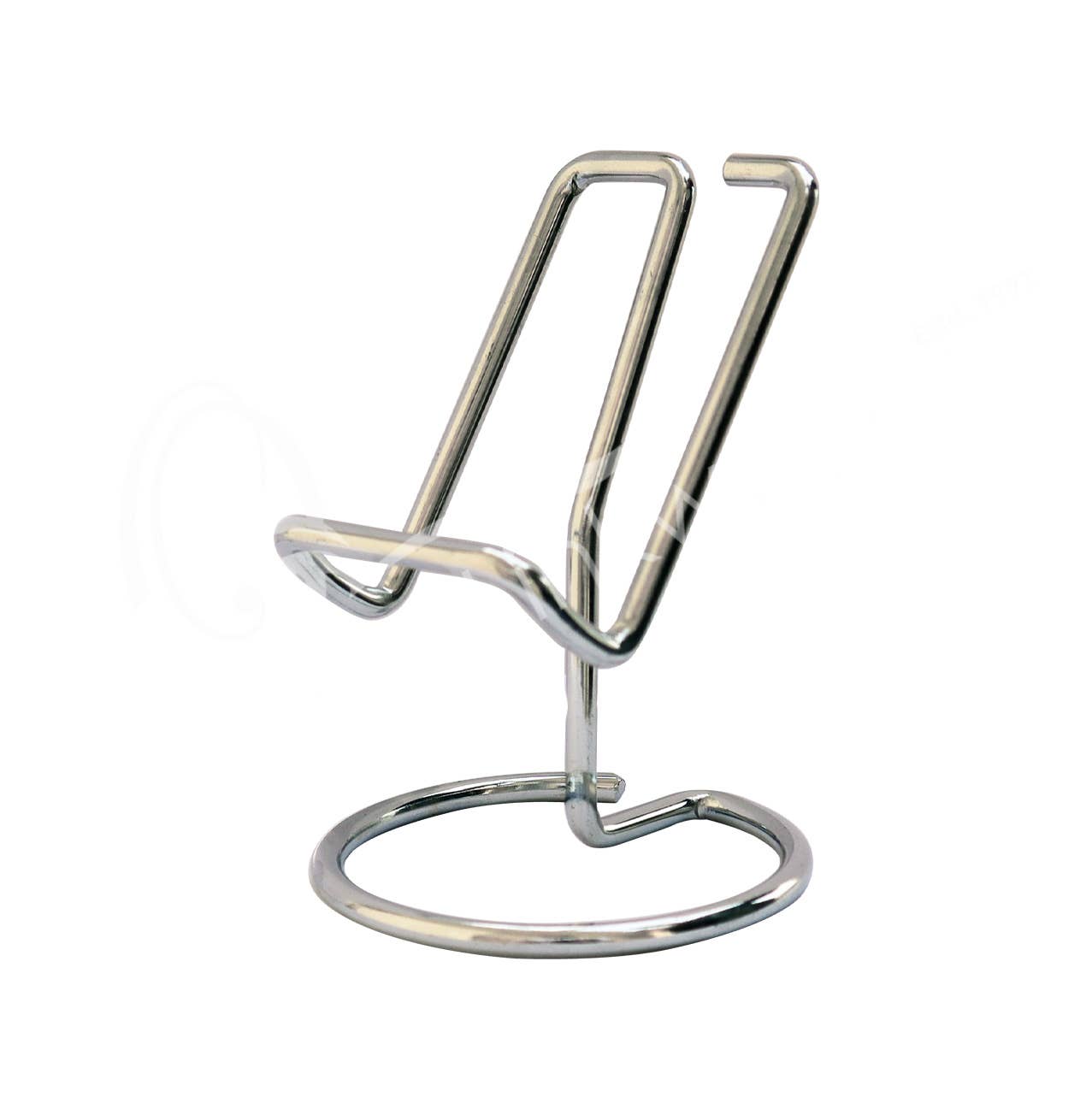 (PC)STAND - METAL, SILVER 3 X 4.25"