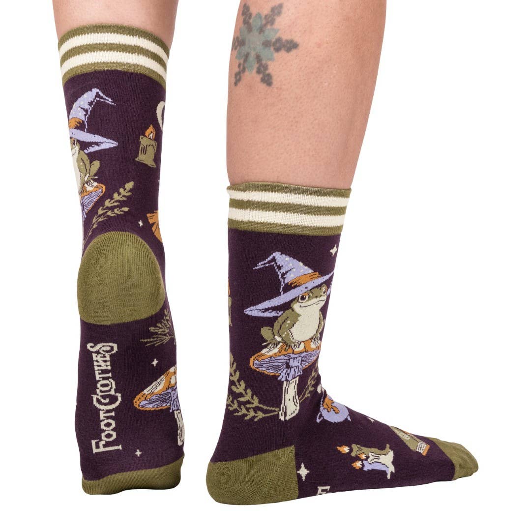 Foot Clothes - Archtoad of Hatville Crew Socks