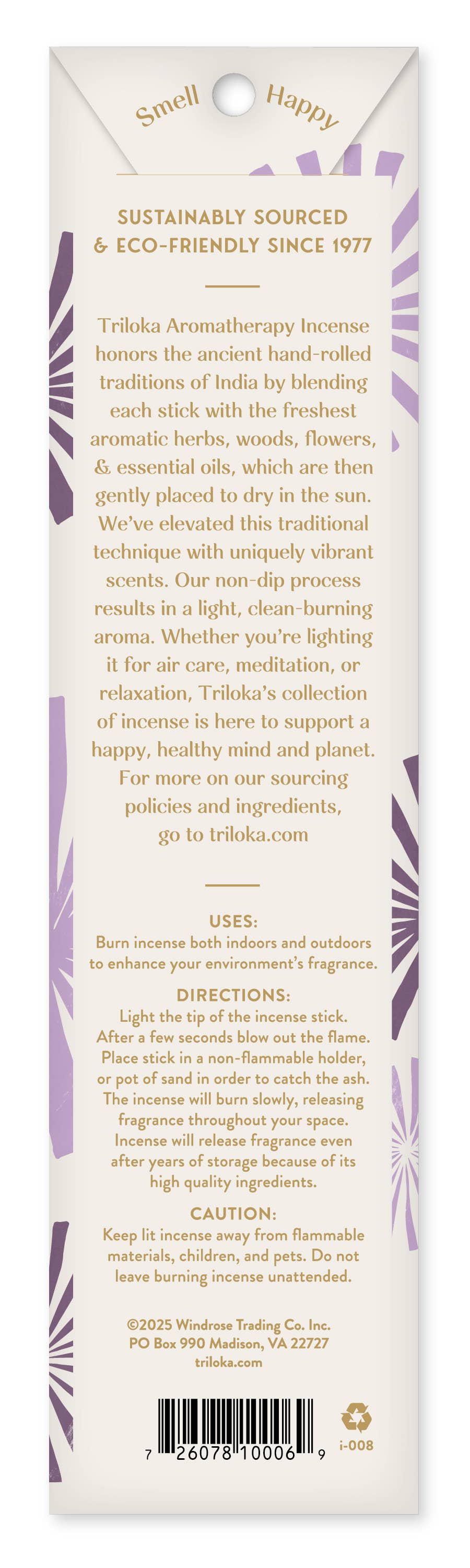 Triloka Jasmine Original Incense