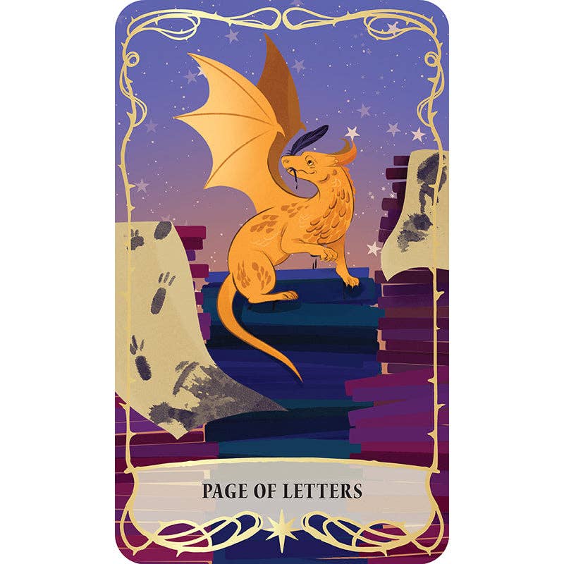 Wings and Crowns: A Romantasy Tarot Deck and Guidebook (NEW!