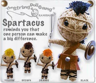 String Doll - Spartacus Keychain