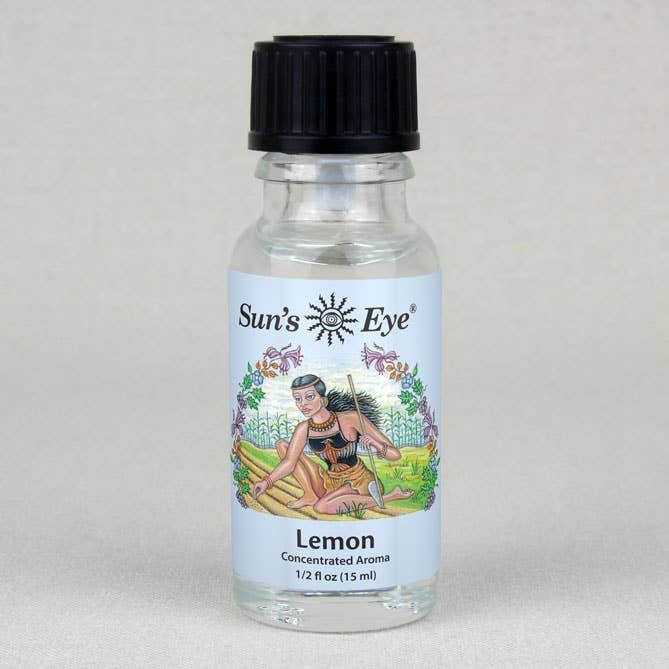 Lemon Oil: .5 fl oz