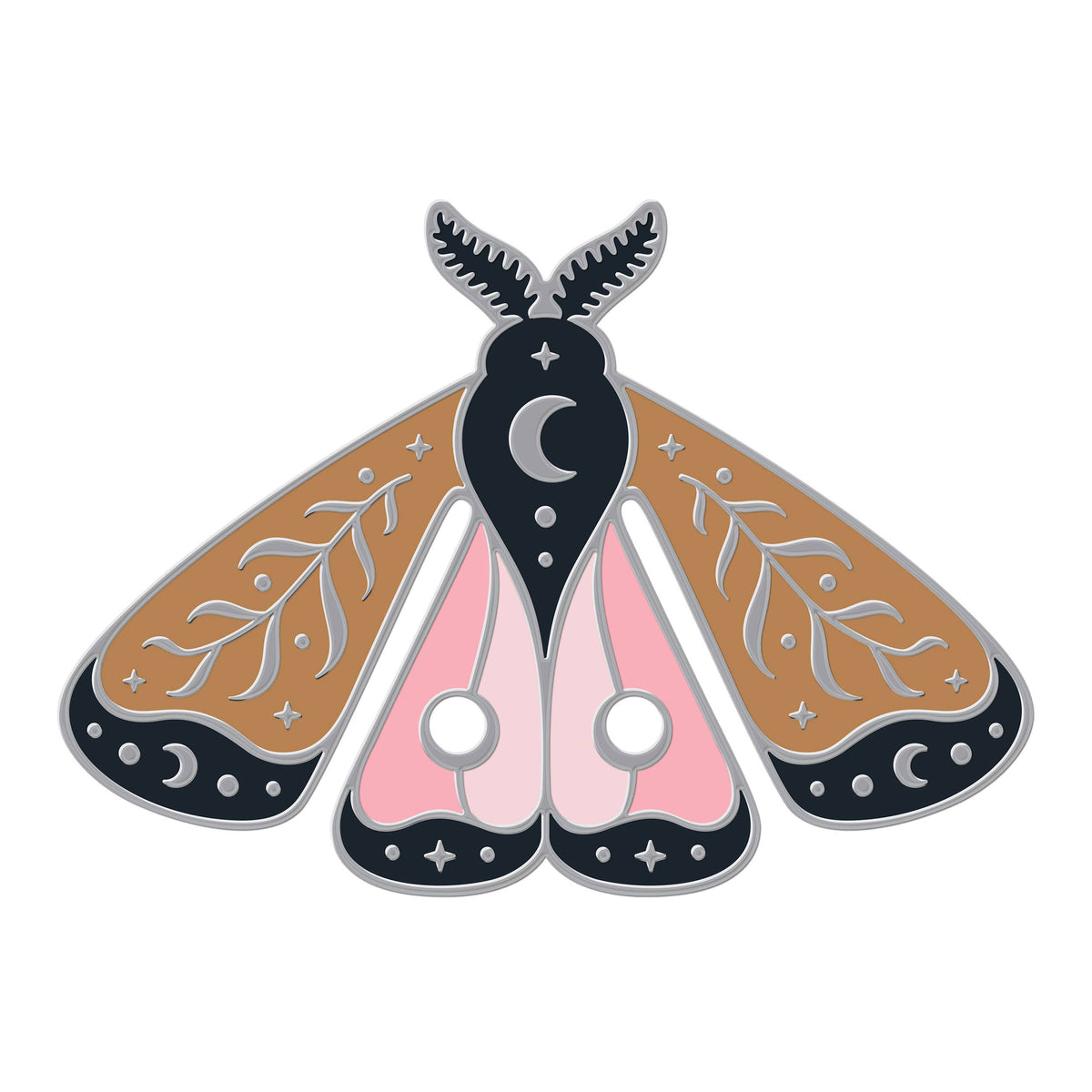 Moth Marks - Celestial Moth Bookmarks