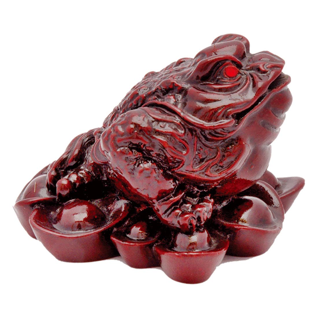 Money Frog - Resin Red