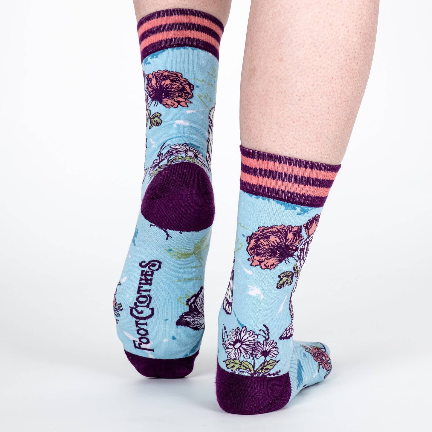 Socks - Floral Nightingale Crew