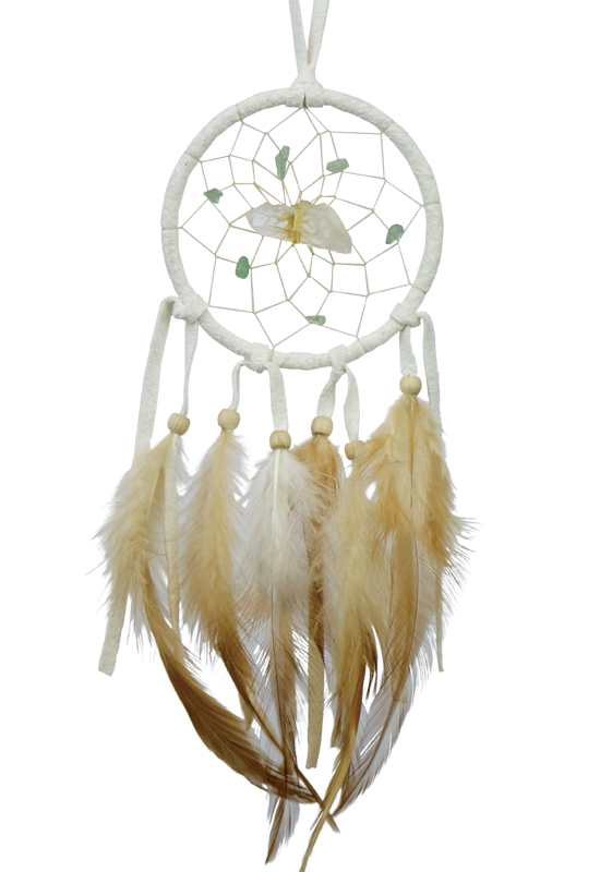 Dream Catcher - White Vision Seeker: 3"