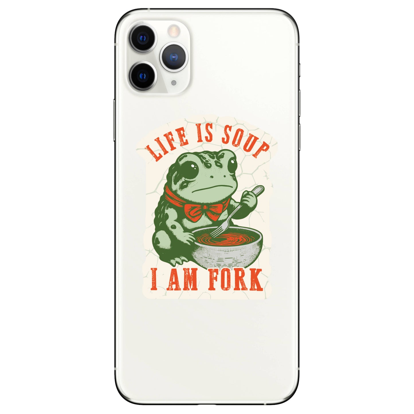 JM Stickers - Funny Frog Soup Life Sarcasm High Quality Vinyl Sticker