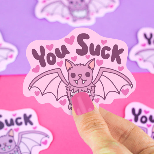 Stickers - TS - You Suck Vampire Bat