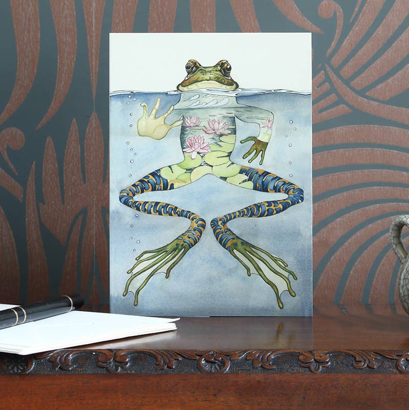 Greeting Card - DM Collection - Frog