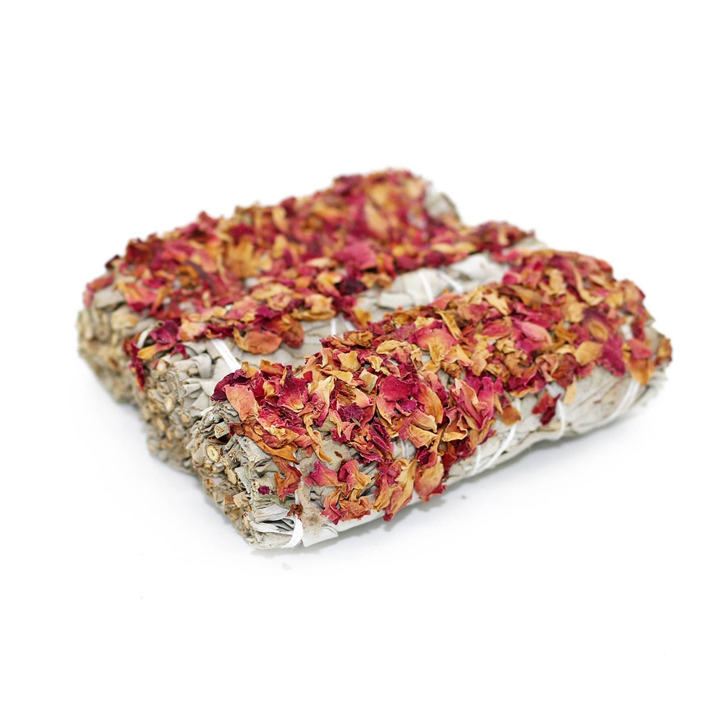 Smudge Bundle - Wild Rose Floral White Sage