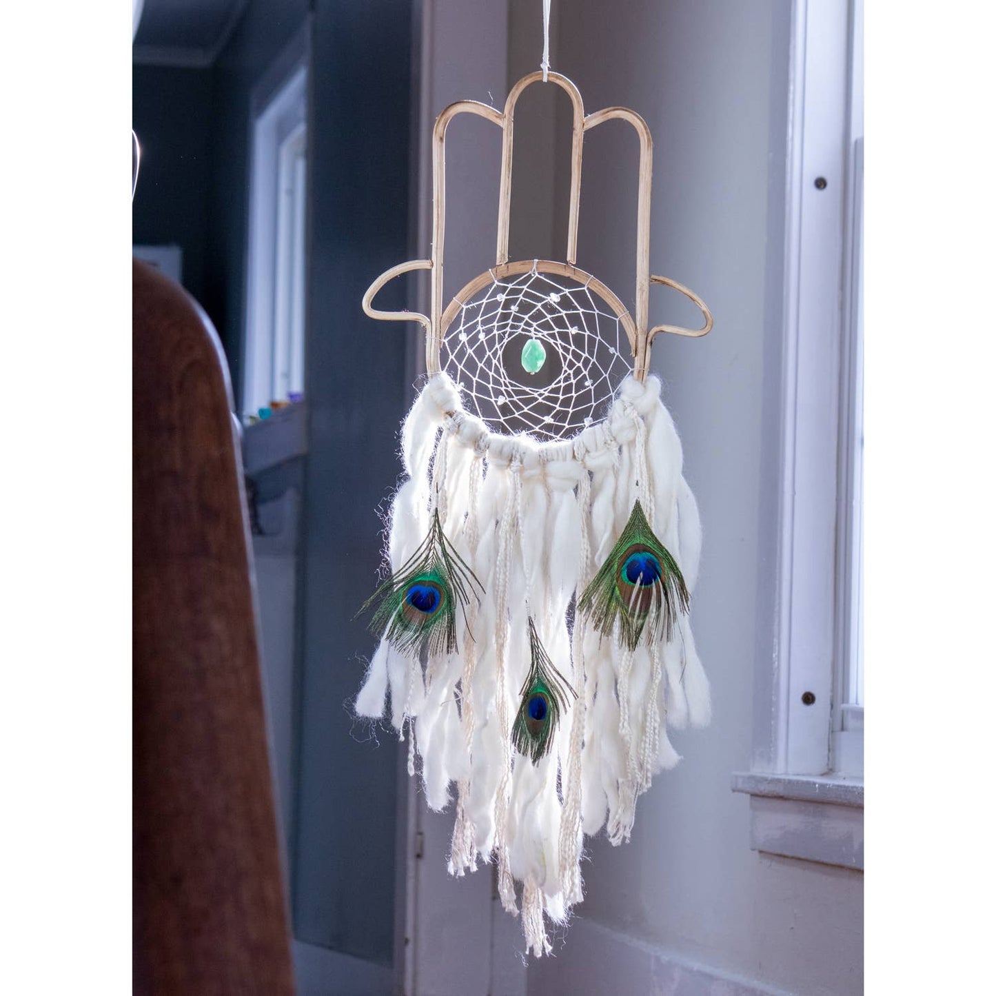 SALE! Was $22.00 - Hamsa Geode Wall Decor