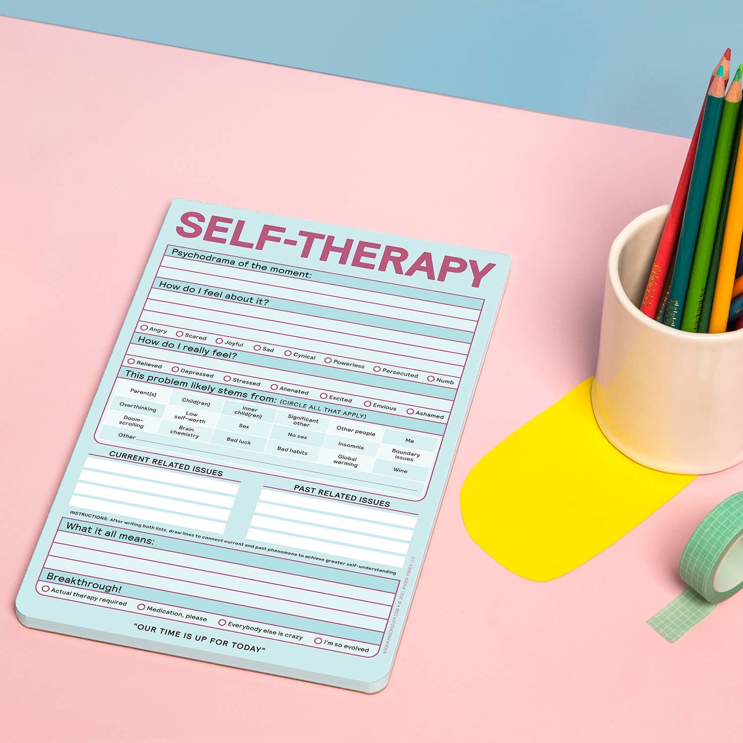 Self-Therapy Pad (Pastel Version)