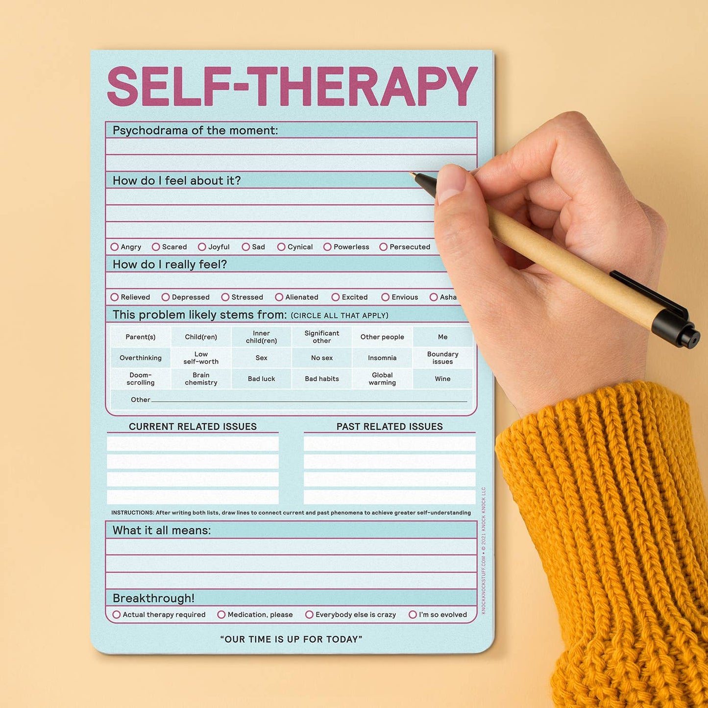 Self-Therapy Pad (Pastel Version)