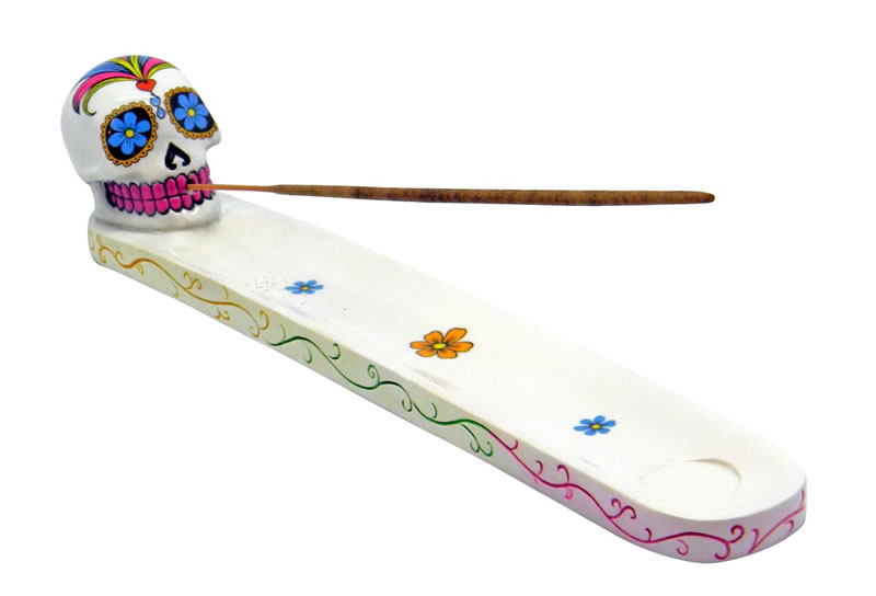 White Day of the Dead Boat Burner