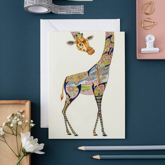 Greeting Card - DM Collection - Giraffe