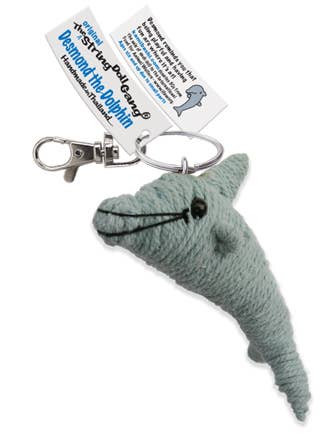 String Doll - Desmond the Dolphin Keychain
