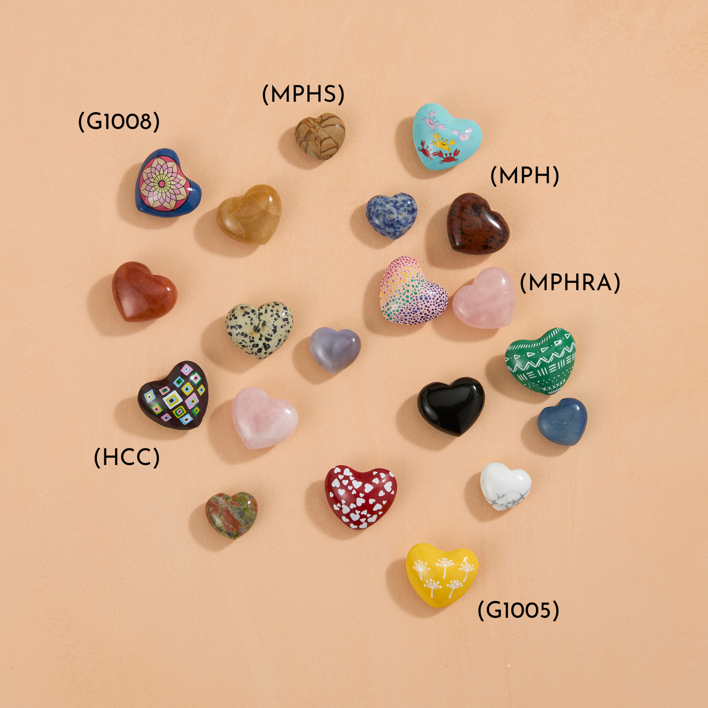 Chime Hearts - Mandala