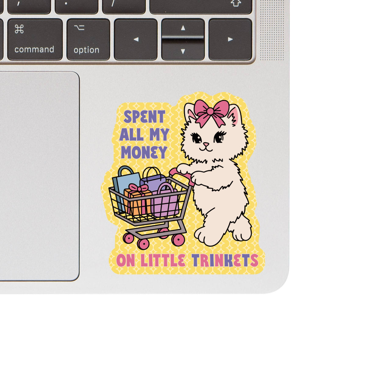 Adorable Trinket Kitty Cat Shop High Quality Vinyl Sticker