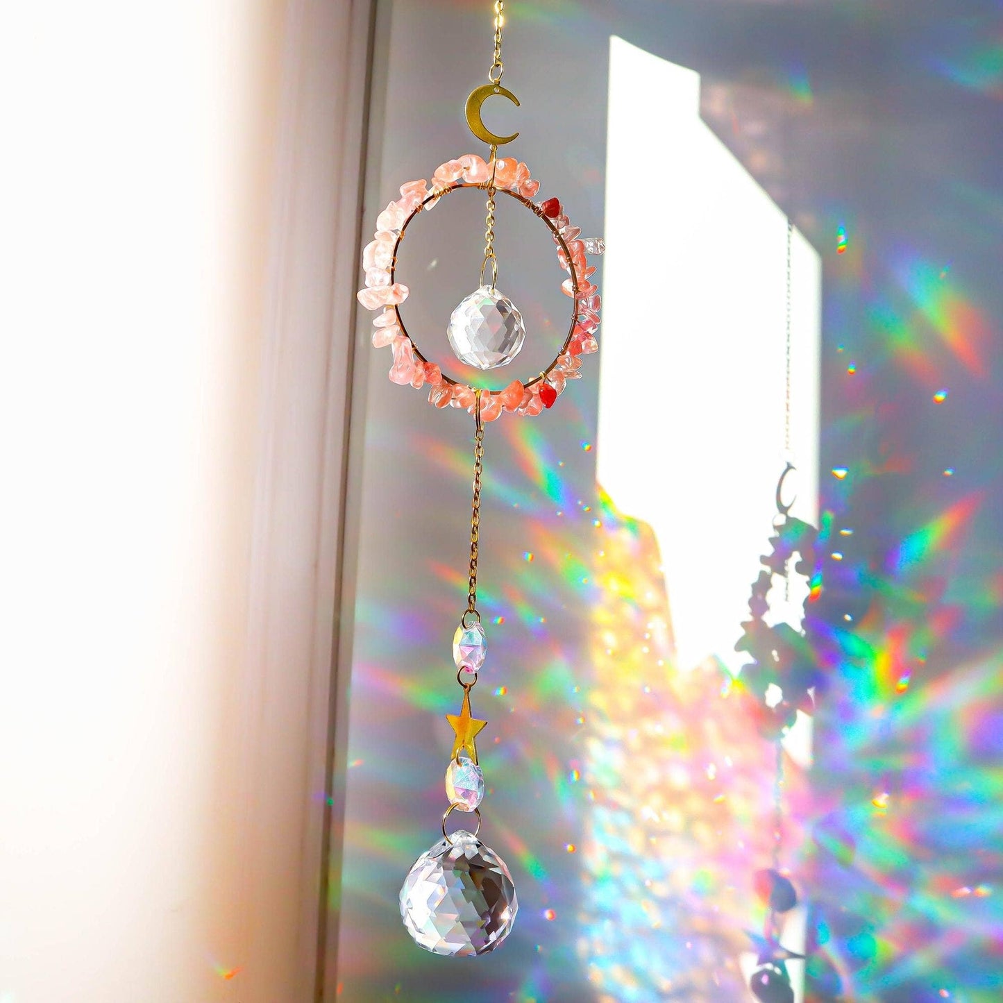 Gemstones Suncatcher: Amethyst