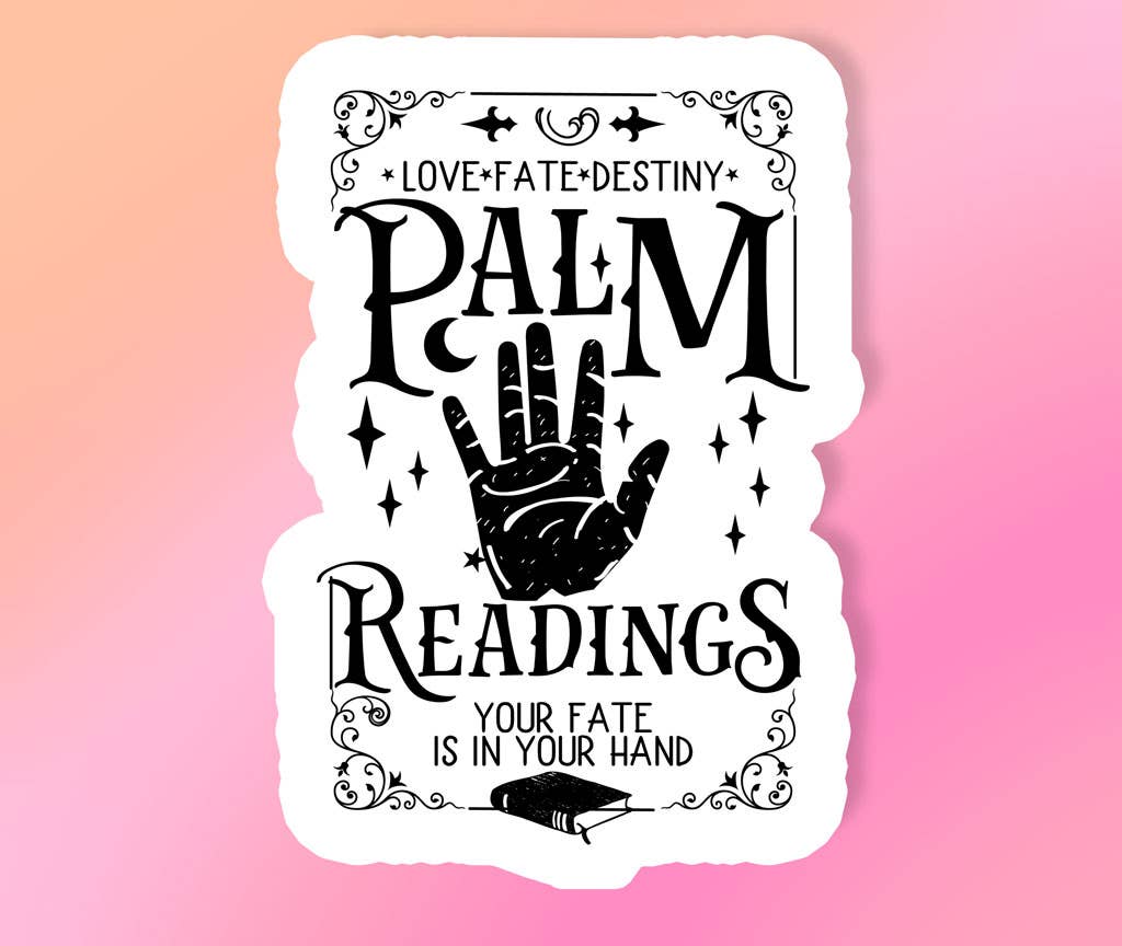 Sticker - LL - Palm Reader Sticker