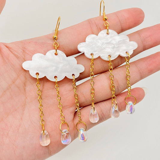 Earrings - Rain Cloud