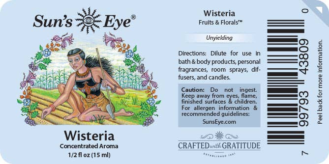Sun's Eye - Wisteria Oil: .5 fl oz