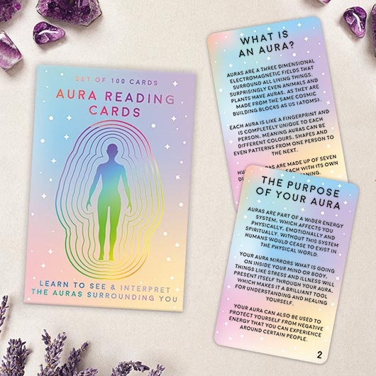 Aura Reading Cards Set of 100