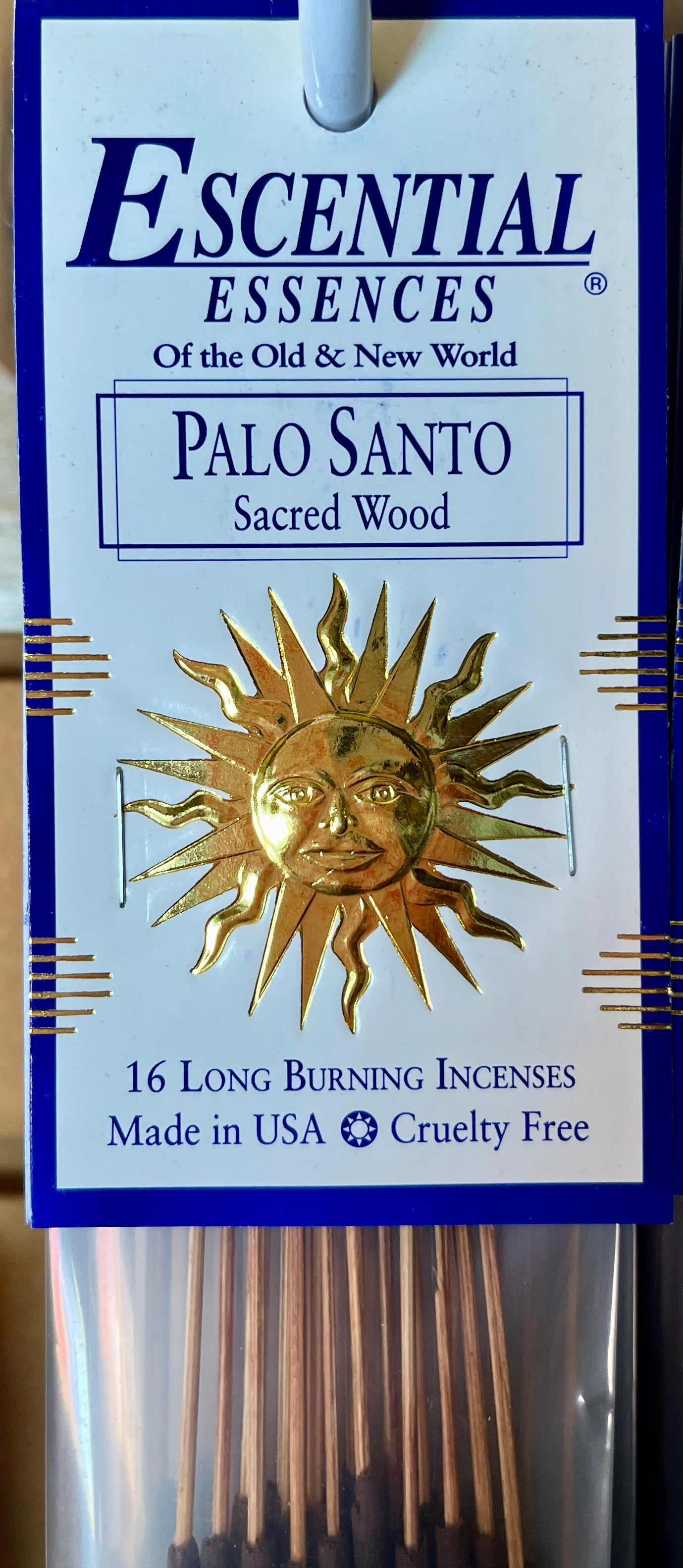 Escential Essences Incense - Palo Santo