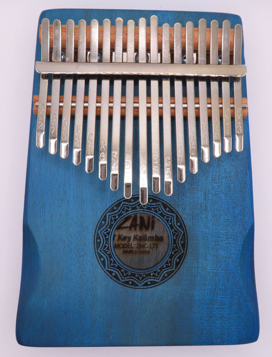 Kalimba Musical Instrument: Blue