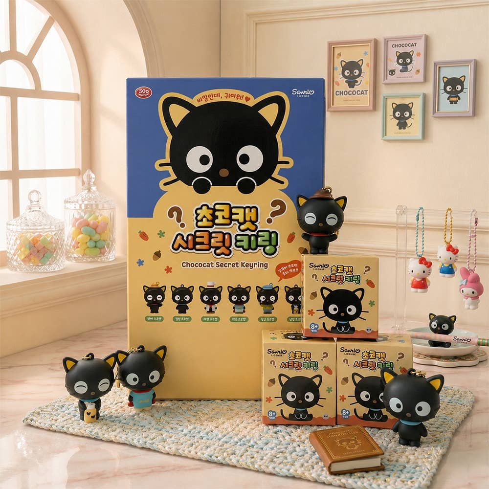 Limited New! Sanrio Secret Random Keyring – Chococat