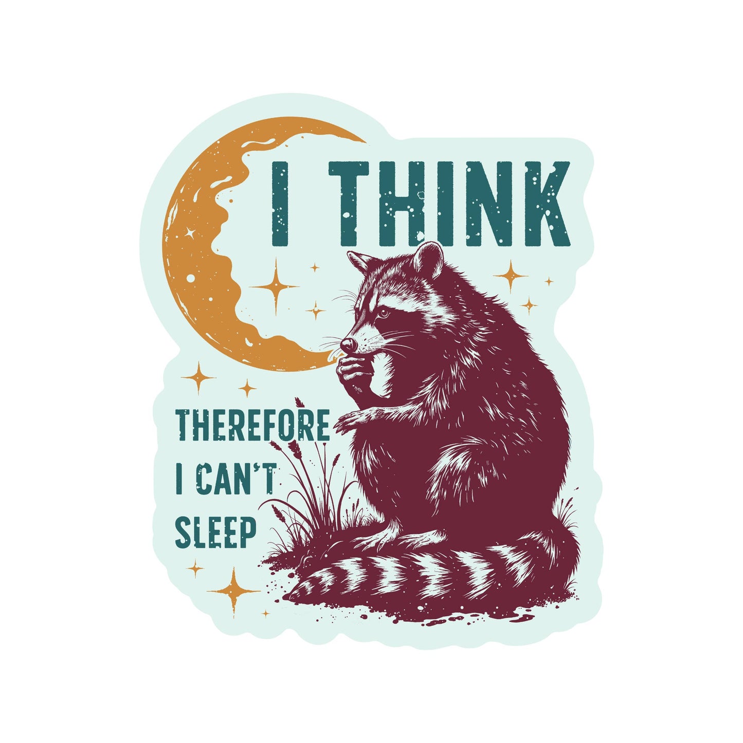 JM Stickers - Mental Health Humor Cute Anxiety High Quality Vinyl Sticker