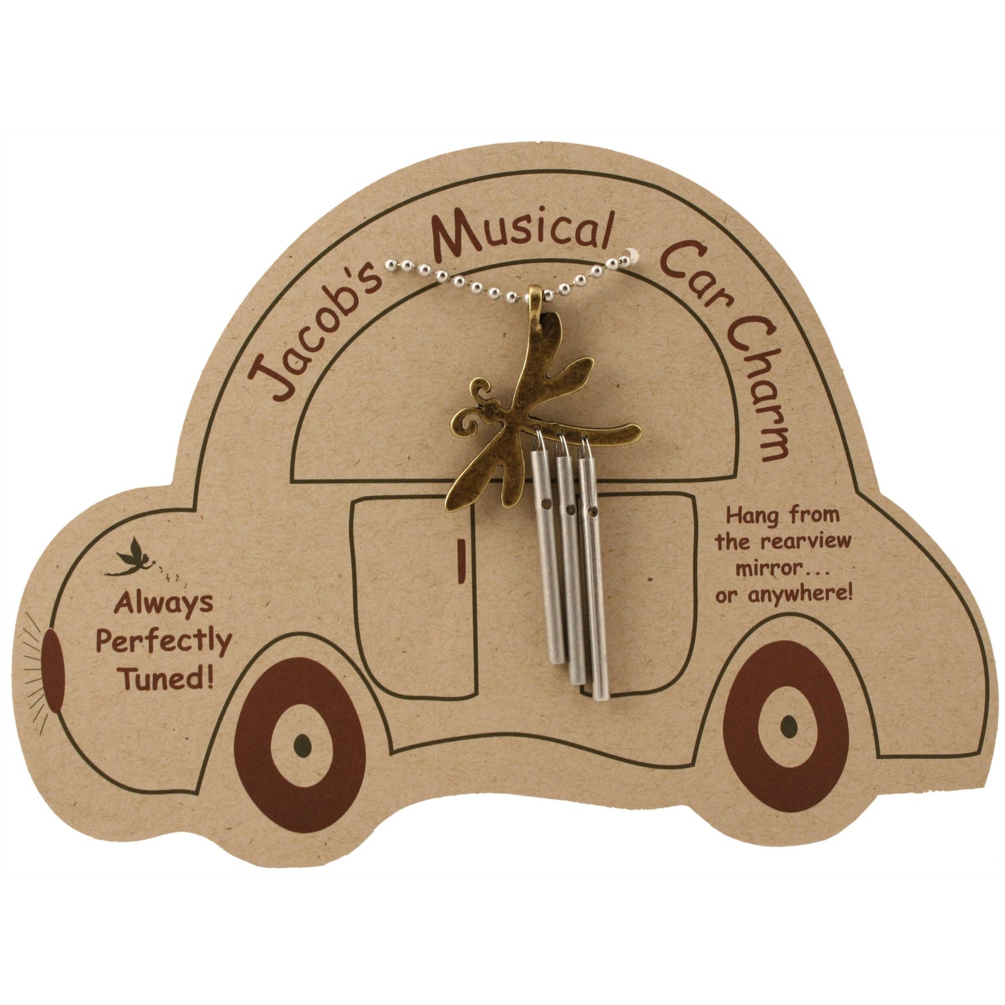 Jacob's Musical Car Charm Chime, Dragonfly